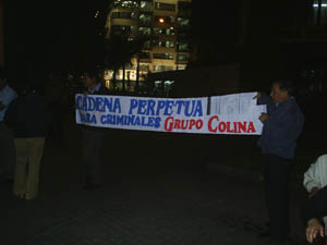 Vigilia por el caso La Cantuta